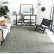 Safavieh Natural Fiber Grey Area Rug - Square 9'