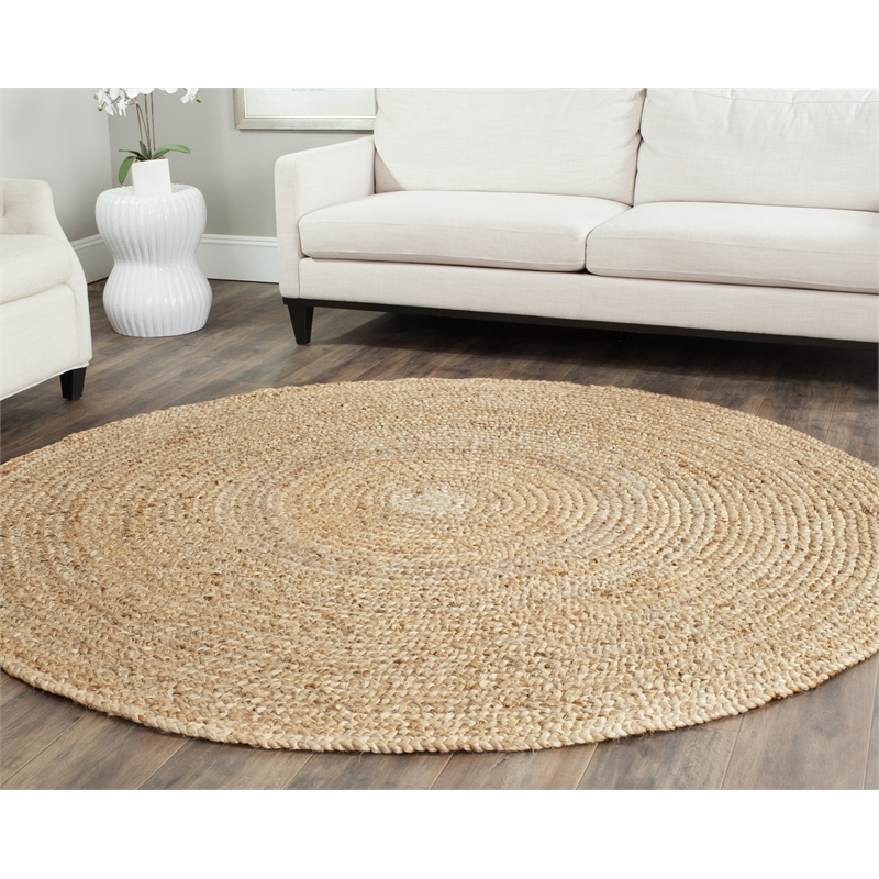 Safavieh Natural Fiber Natural Area Rug - Round 9'