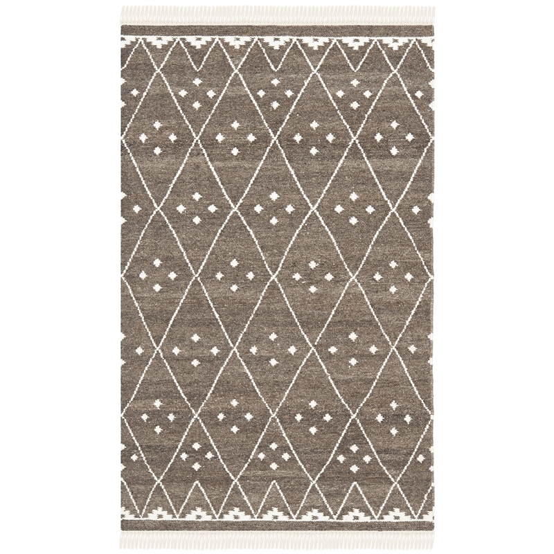 Safavieh Natural Kilim Brown Area Rug - Runner 2'6