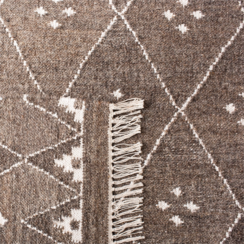 Safavieh Natural Kilim Brown Area Rug - Runner 2'6