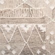 Safavieh Kilim Hand Woven Rug 10' x 14' in Natural and Ivory