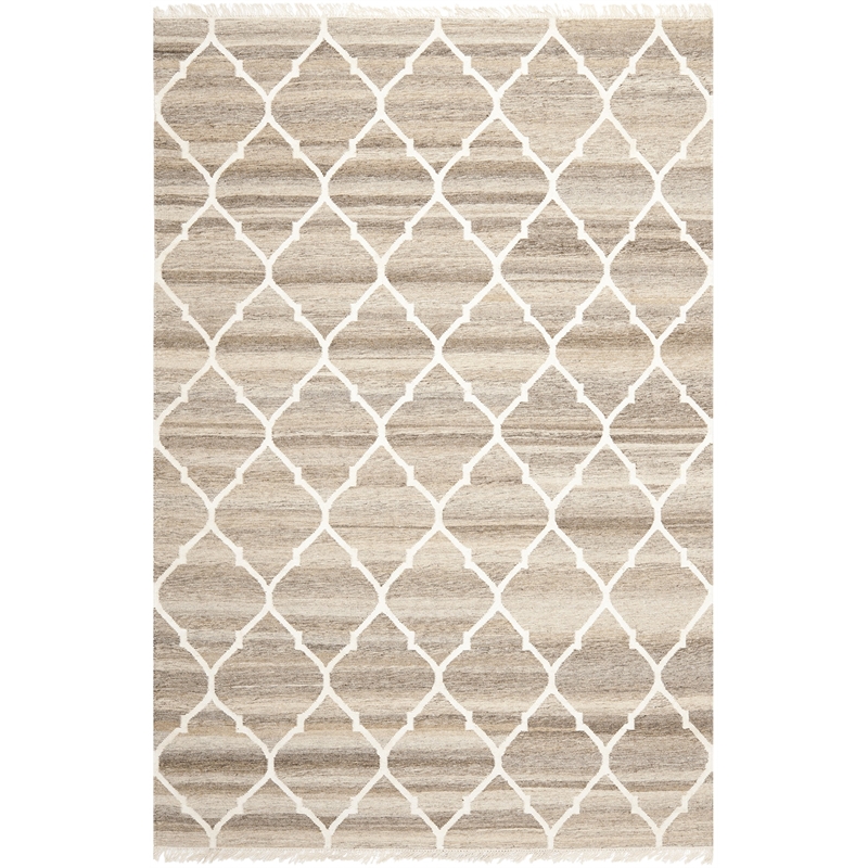 Safavieh Natural Kilim Light Grey Area Rug - 6' x 9'