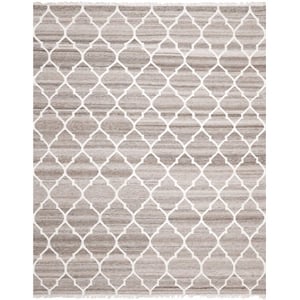 Safavieh Natural Kilim Light Grey Area Rug - 9' x 12'