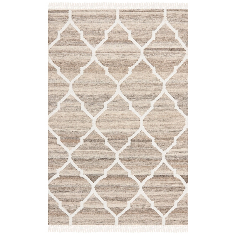 Safavieh Natural Kilim Light Grey Area Rug - Runner 2'6