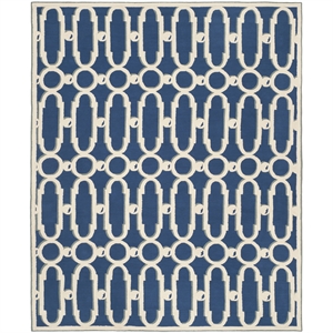Safavieh Newport Royal Blue Contemporary Rug - 7'9&quot x 9'9&quot