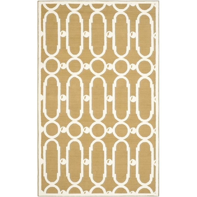 Safavieh Newport Olive Contemporary Rug - 5'6