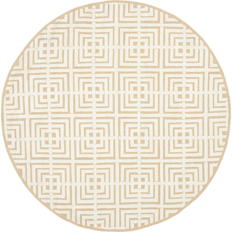 Safavieh Newport Beige Contemporary Rug - 7'9