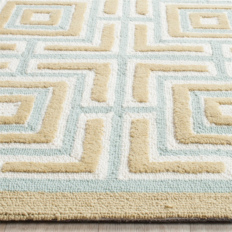 Safavieh Newport Olive Contemporary Rug - 5'6