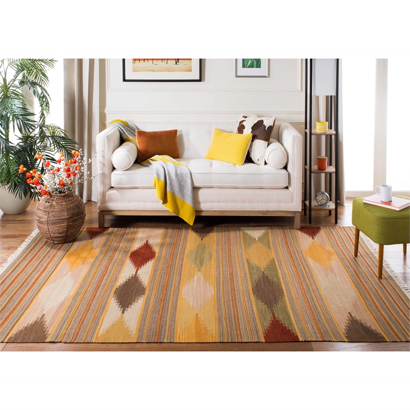 Safavieh Kilim Natural Contemporary Rug - 5' x 8'
