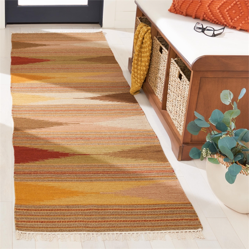Safavieh Kilim Natural Contemporary Rug - Runner 2'3