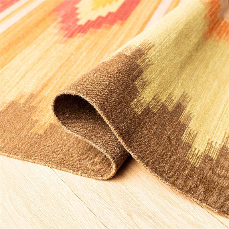 Safavieh Kilim Brown Contemporary Rug - Runner 2'3