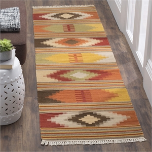 Safavieh Kilim Red Contemporary Rug - Runner 2'3&quot x 6'