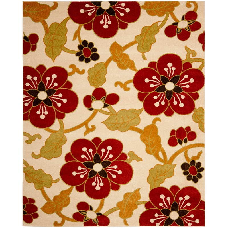 Safavieh Newbury Ivory Floral Rug - 3' x 5'