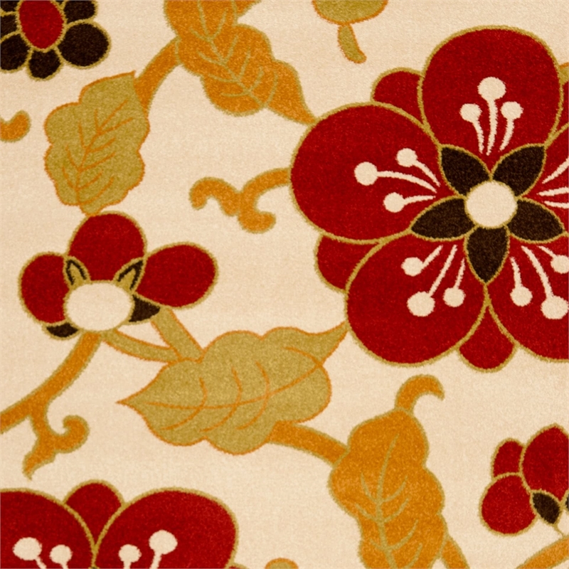 Safavieh Newbury Ivory Floral Rug - 3' x 5'