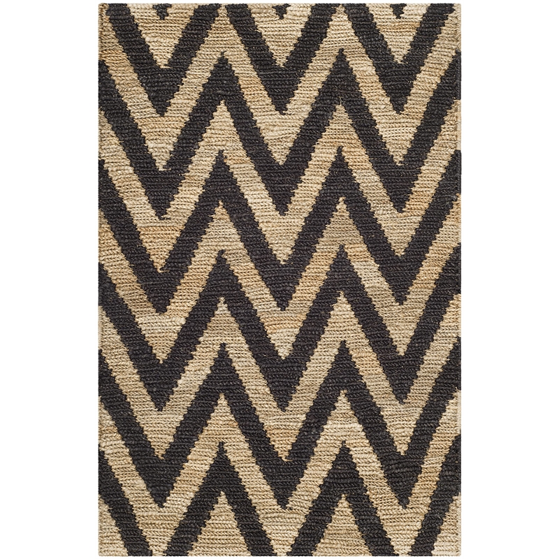 Safavieh Organica  Black Contemporary Rug - Runner 2'6