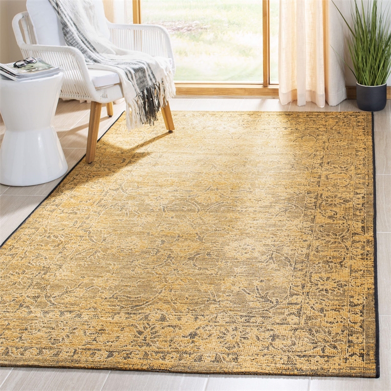 Safavieh Palazzo Black Contemporary Rug - 8' x 11'