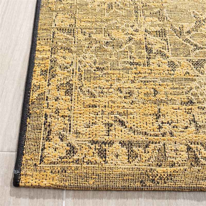 Safavieh Palazzo Black Contemporary Rug - 8' x 11'