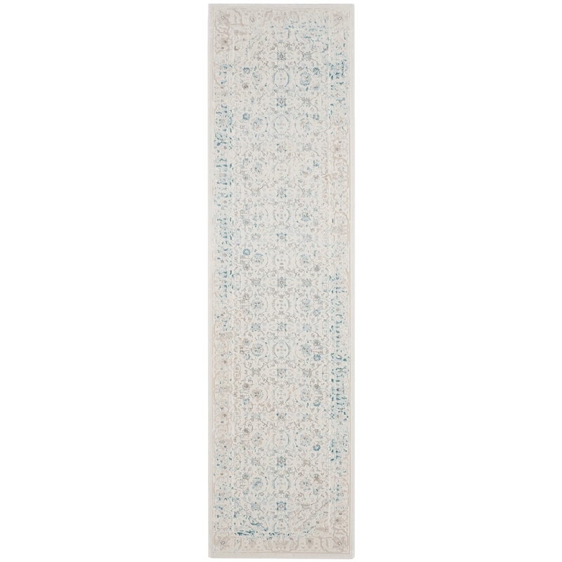 Safavieh Passion Turquoise Traditional Rug - Runner 2'2
