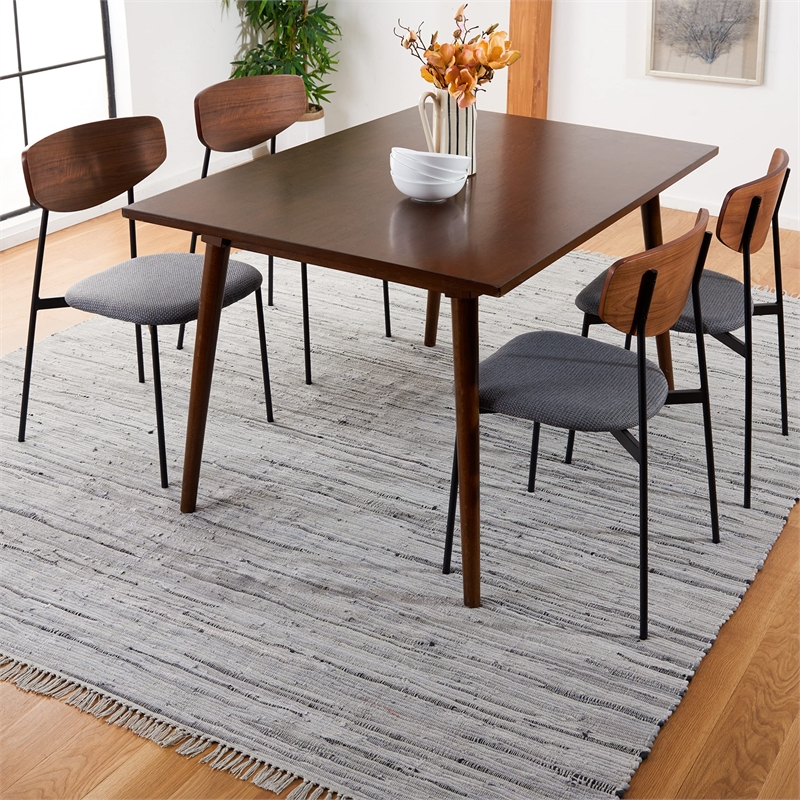 Safavieh Rag Rug Grey Contemporary Rug - 9' x 12'