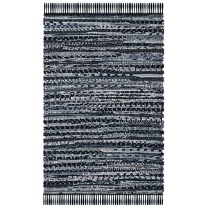 Safavieh Rag Rug 2'-0&quot X 3'-0&quot Cotton Hand Woven Rug In Rust