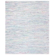 Safavieh Rag Rug Light Green Contemporary Rug - 8' x 10'