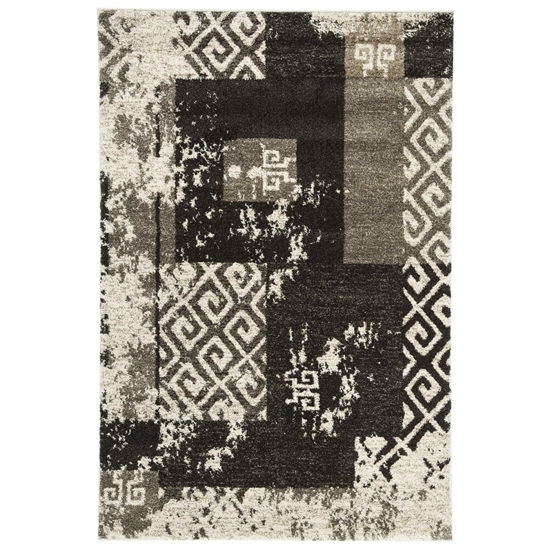 Safavieh Retro Creme Contemporary Rug - 4' x 6'