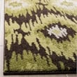Safavieh Retro Dark Brown Contemporary Rug - 8' x 10'