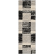 Safavieh Retro Black Contemporary Rug - Runner 2'3
