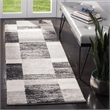 Safavieh Retro Black Contemporary Rug - Runner 2'3