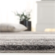 Safavieh Retro Black Contemporary Rug - Runner 2'3