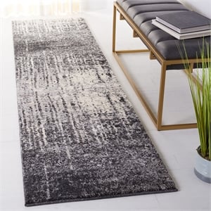 Safavieh Retro Black Contemporary Rug - Runner 2'3&quot x 9'
