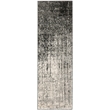 Safavieh Retro Black Contemporary Rug - Runner 2'3
