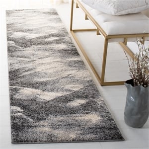 Safavieh Retro Grey Contemporary Rug - Runner 2'3&quot x 9'