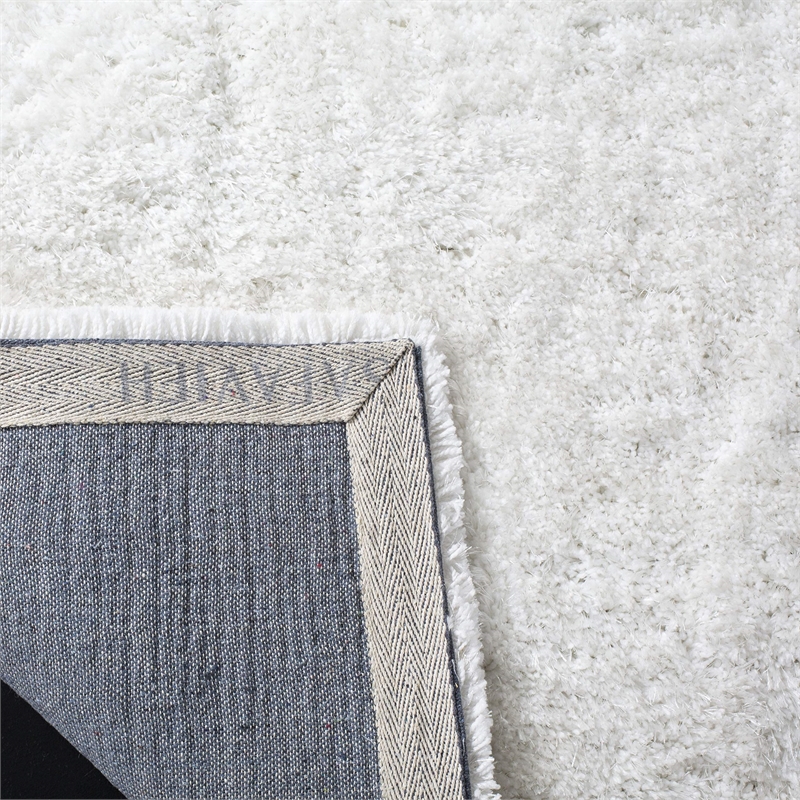 Safavieh South Beach Shag Snow White Shag Rug - 3' x 5'