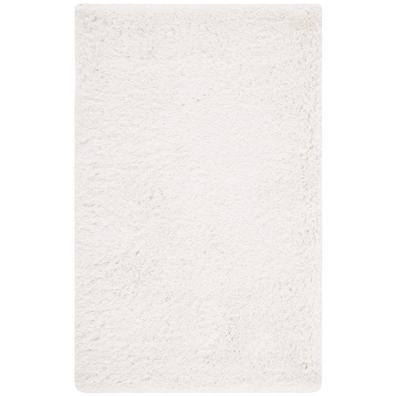 Safavieh South Beach Shag Snow White Shag Rug - Runner 2'3