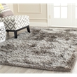 Safavieh South Beach Shag Silver Shag Rug - 3' x 5'