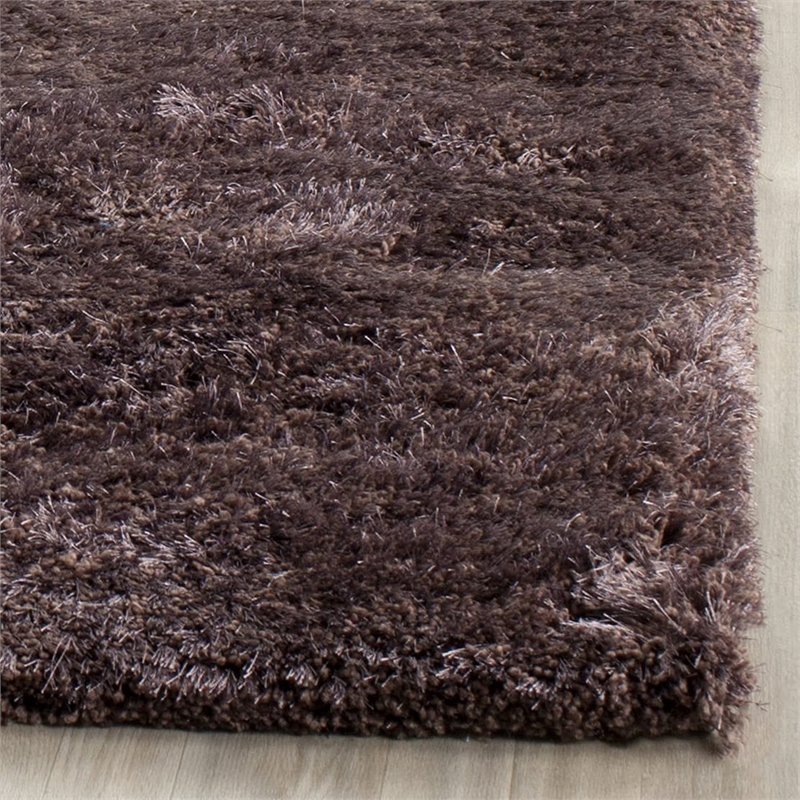 Safavieh South Beach Shag Lavander Shag Rug - 5' x 8'