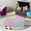 Safavieh Blue Novelty Rug - Round 4'