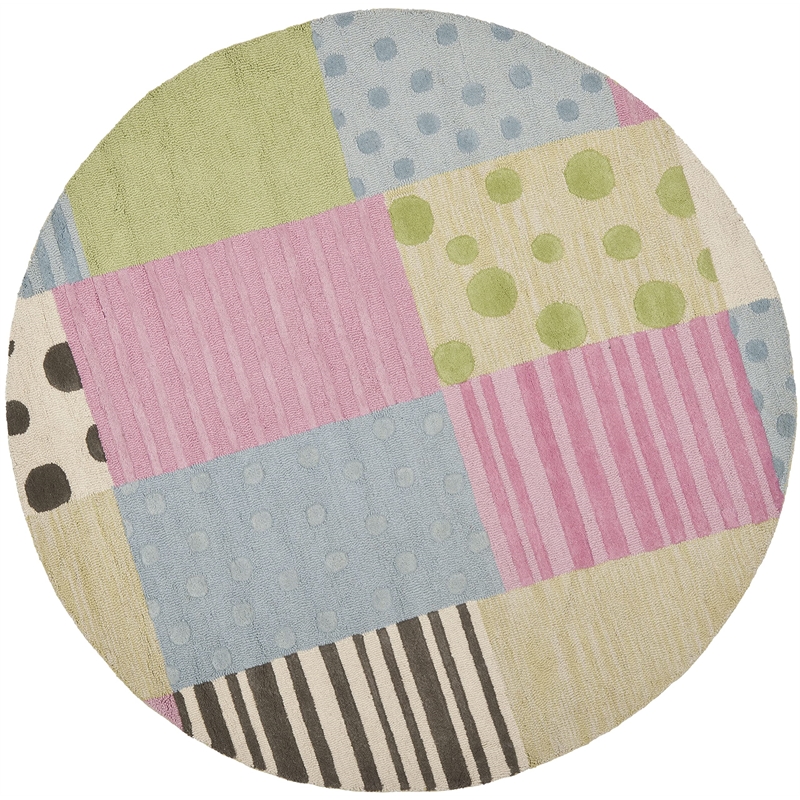 Safavieh Blue Novelty Rug - Round 4'