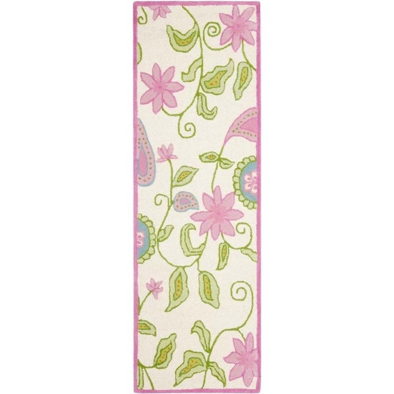 Safavieh Ivory Novelty Rug - Runner 2'3