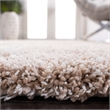 Safavieh California Shag Beige Shag Rug - Runner 2'3