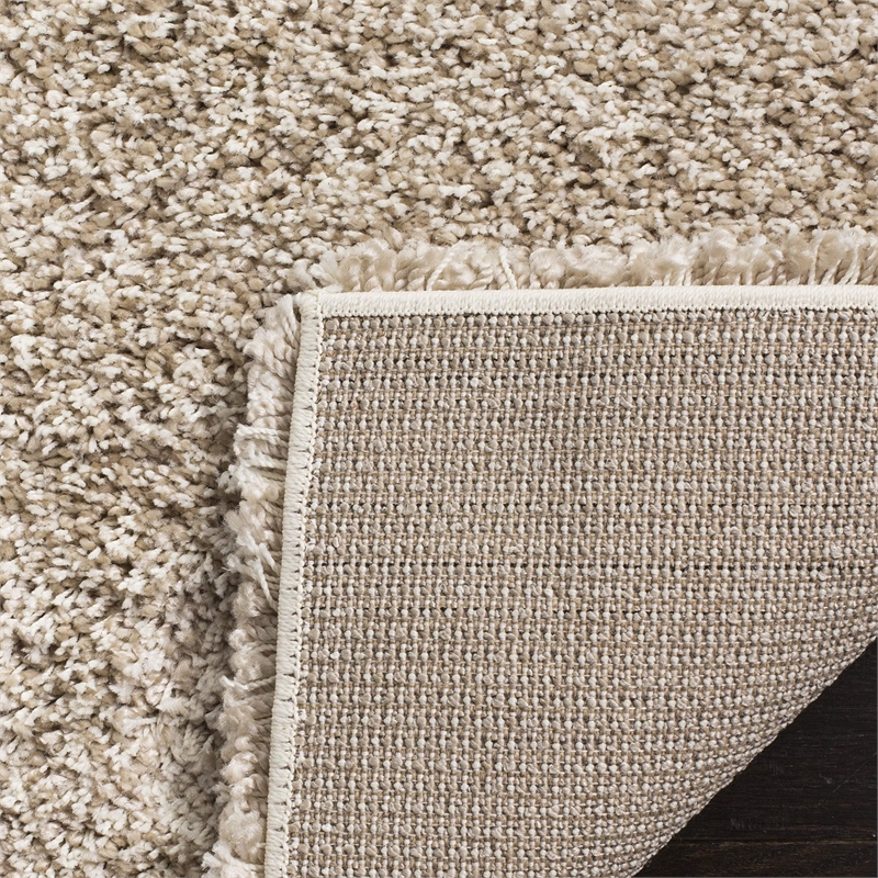 Safavieh California Shag Beige Shag Rug - Runner 2'3