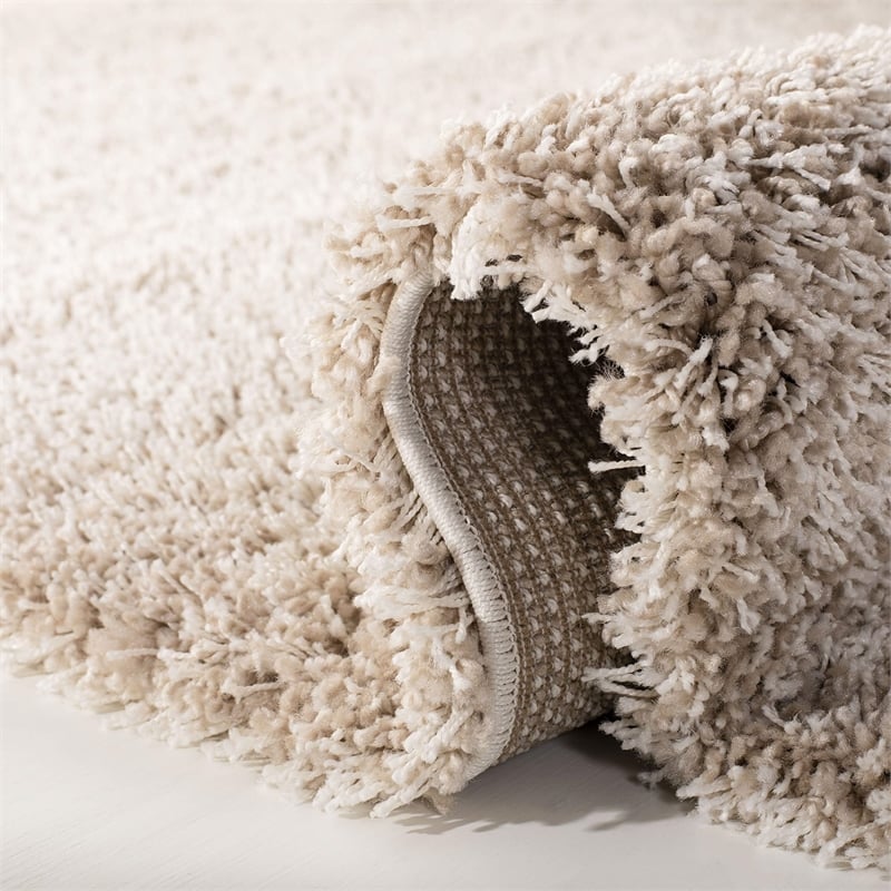Safavieh California Shag Beige Shag Rug - Runner 2'3