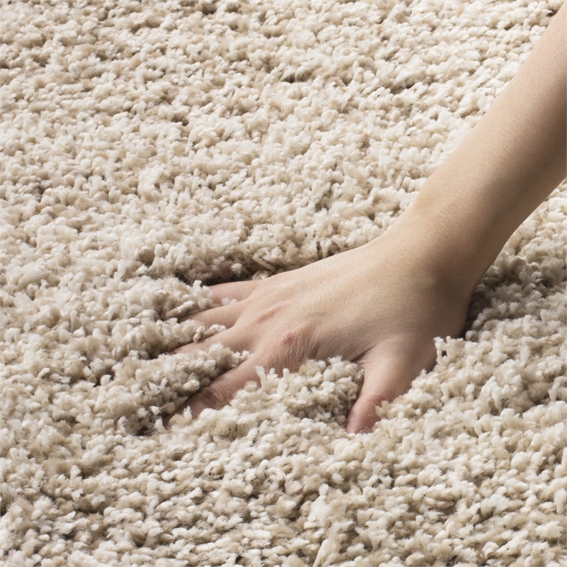 Safavieh California Shag Beige Shag Rug - Runner 2'3