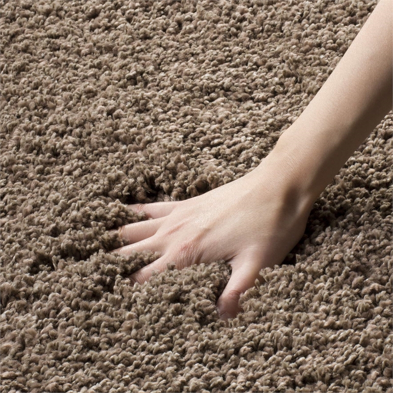 Safavieh Shag Taupe Shag Rug - Runner 2'3