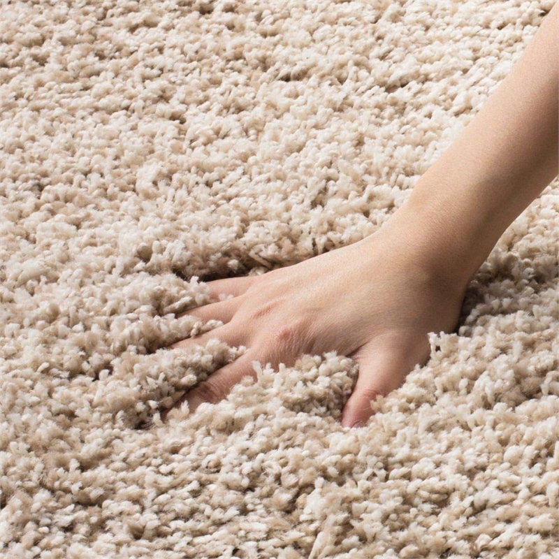 Safavieh Shag Taupe Shag Rug - Runner 2'3