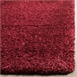 Safavieh California Shag Maroon Shag Rug - 3' x 5'
