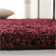 Safavieh California Shag Maroon Shag Rug - 6'7
