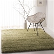 Safavieh California Shag Green Shag Rug - 4' x 6'