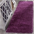 Safavieh California Shag Purple Shag Rug - Runner 2'3